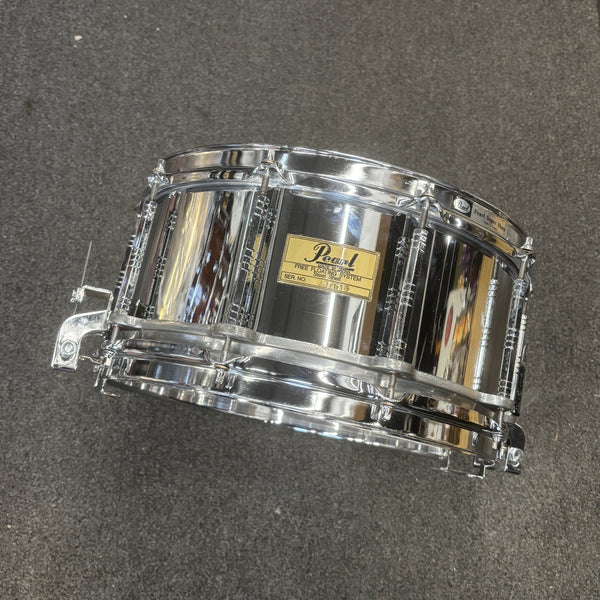 Pearl 6.5 x 14 First Generation Steel Free Floating USED SNARE DRUMS Pearl 