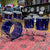Pearl Crystal Beat 5pc Shell Pack , Blue Sapphire NEW DRUM KIT Pearl 
