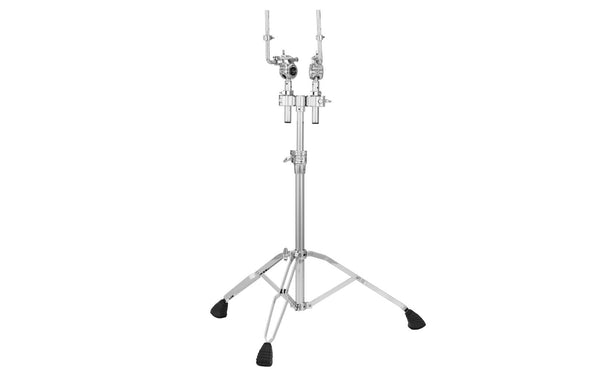 Pearl Double Tom Stand with GyroLock, Insulated Pipe Joints, Height Adjustment & Double-braced Legs (T1035L) tom stand Pearl 