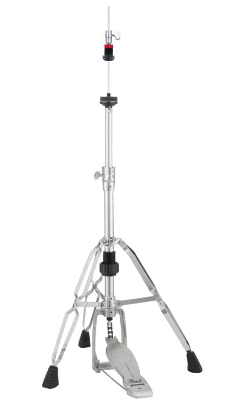 Pearl Eliminator Solo Double-Braced Hit Hat Stand w/ HCL-105QR Quick Release Rapid Clutch (H-1030QR) NEW HARDWARE Pearl 