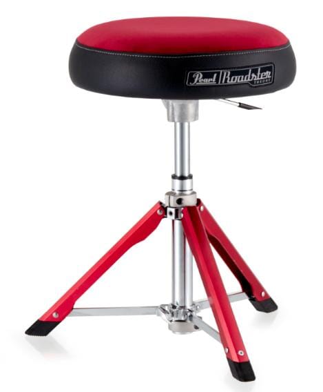 Pearl Limited-Edition Roadster Multi-Core Gas Lift Drum Throne, Red (D-1500RGLSTR) NEW HARDWARE Pearl 