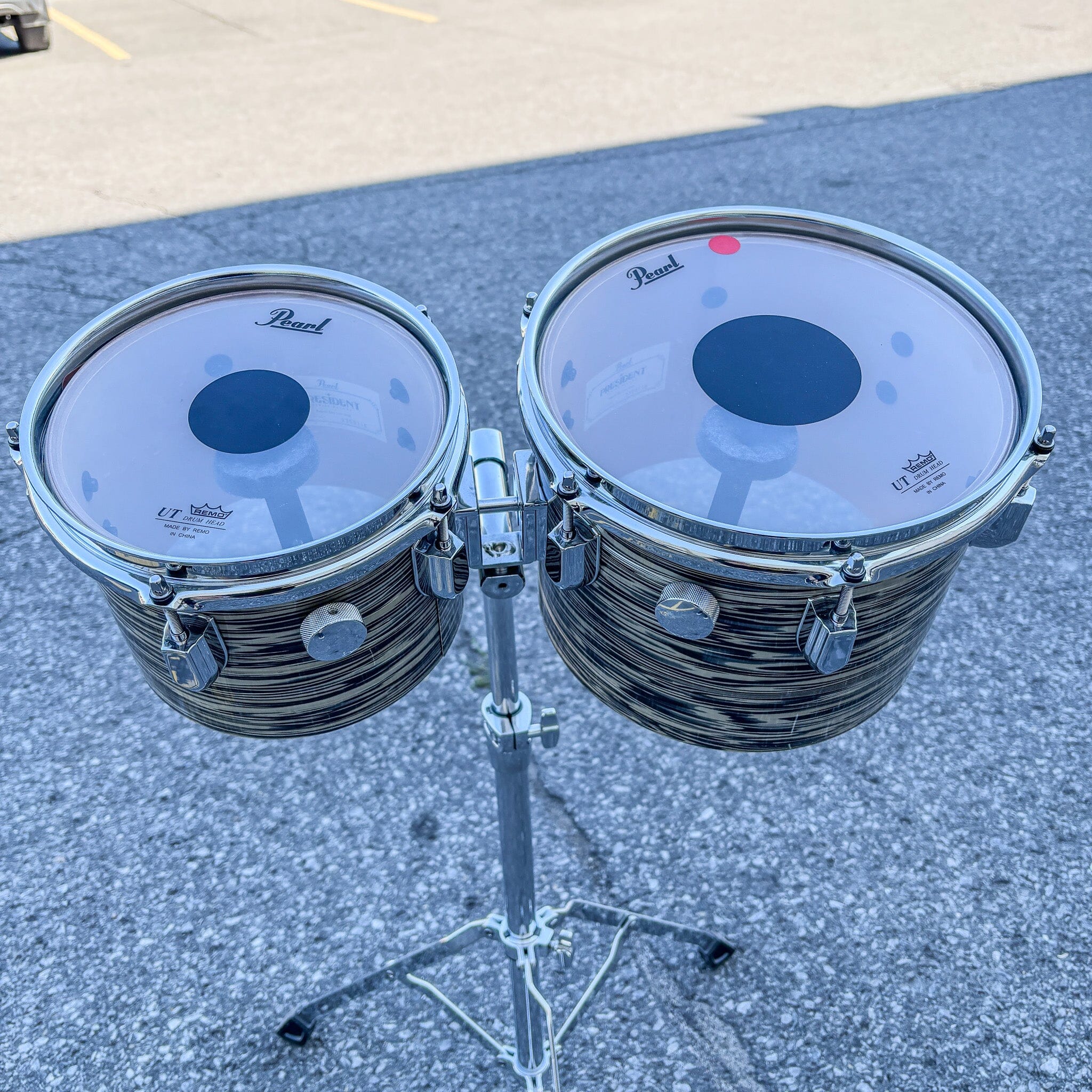 Pearl President Deluxe Concert Tom Set 8/10 Desert Ripple (DEMO) NEW OTHER DRUMS (TOMS ETC) Pearl 