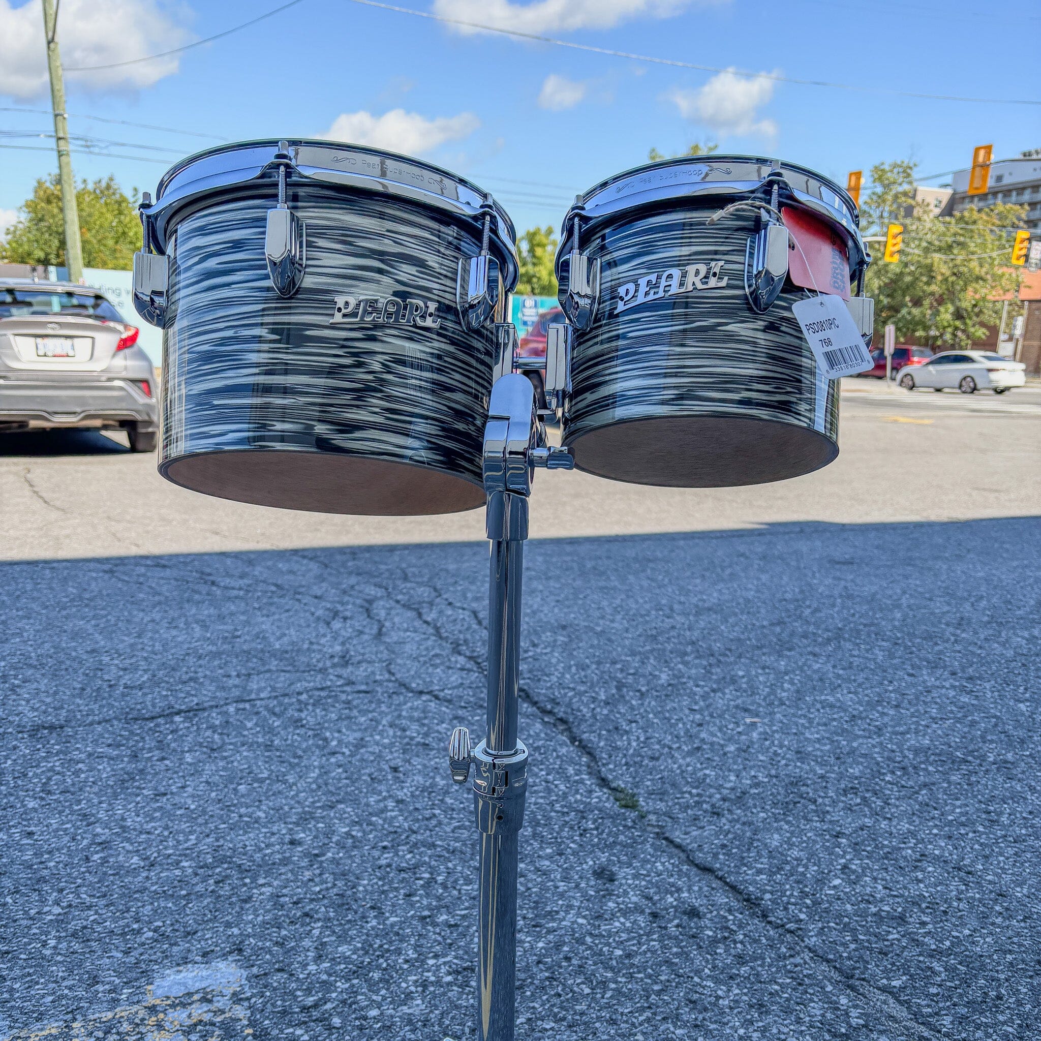 Pearl President Deluxe Concert Tom Set 8/10 Desert Ripple (DEMO) NEW OTHER DRUMS (TOMS ETC) Pearl 