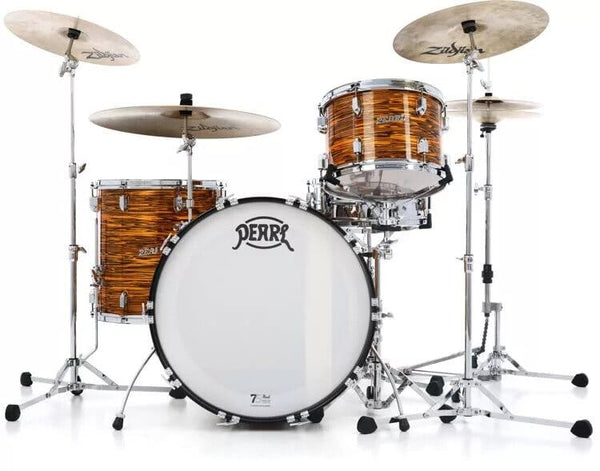 Pearl President Series Deluxe 3-piece Shell Pack, Sunset Ripple Drum Set Pearl 
