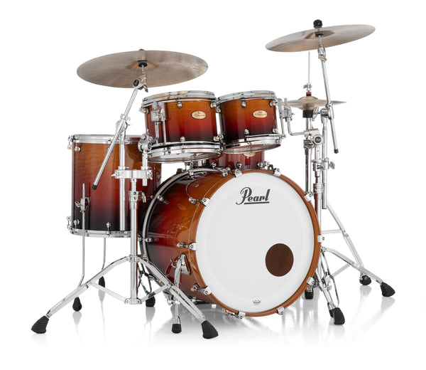 Pearl RF1 Series 4-piece Drum Shell Pack, Cherry Amber Fade drum kit PEARL 