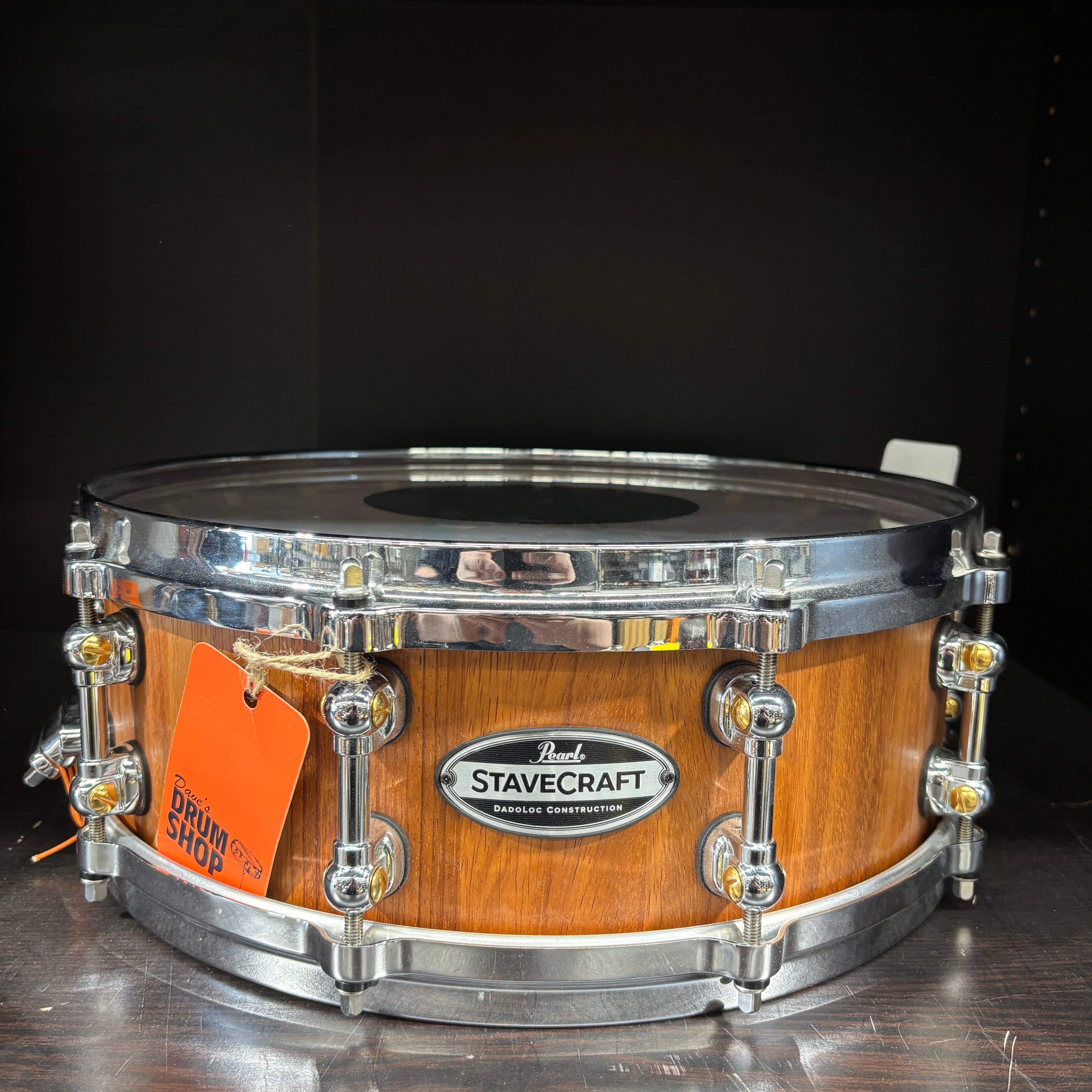 Pearl StaveCraft 14" x 5'' Makha Snare Drum, (DEMO CLEARANCE) (SCD1450MK) Snare Drums Pearl 