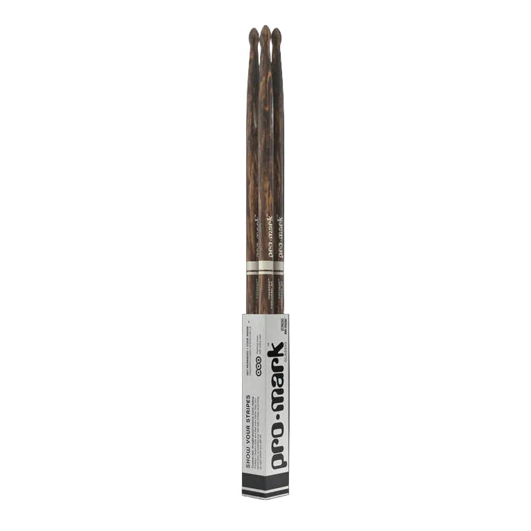 ProMark Forward 5B Drum Sticks, Lacquered FireGrain (TX5BW-FG-2P)