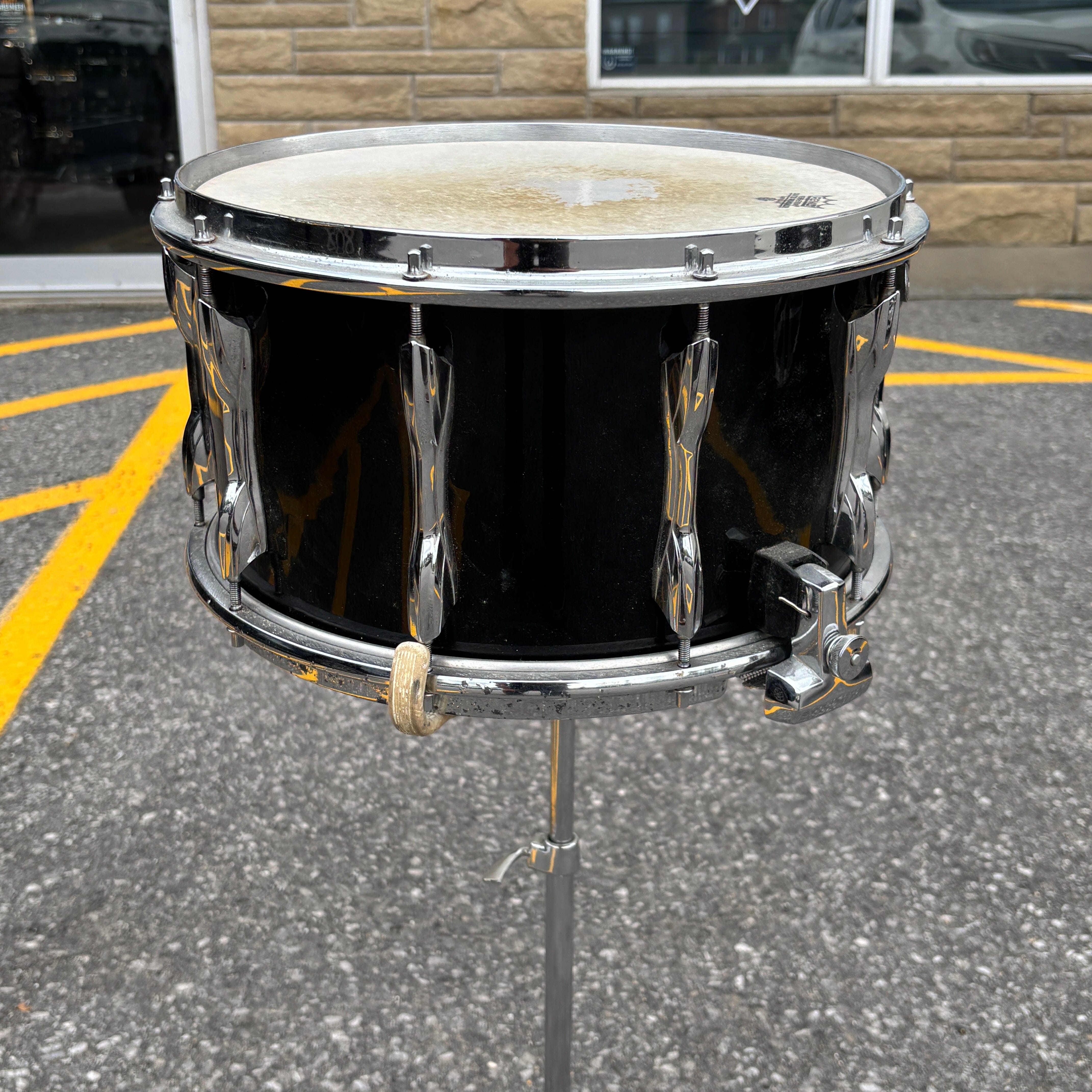 Premier Black Shadow 14x8 Snare Drum CONSIGNMENT DRUM KIT Premier 