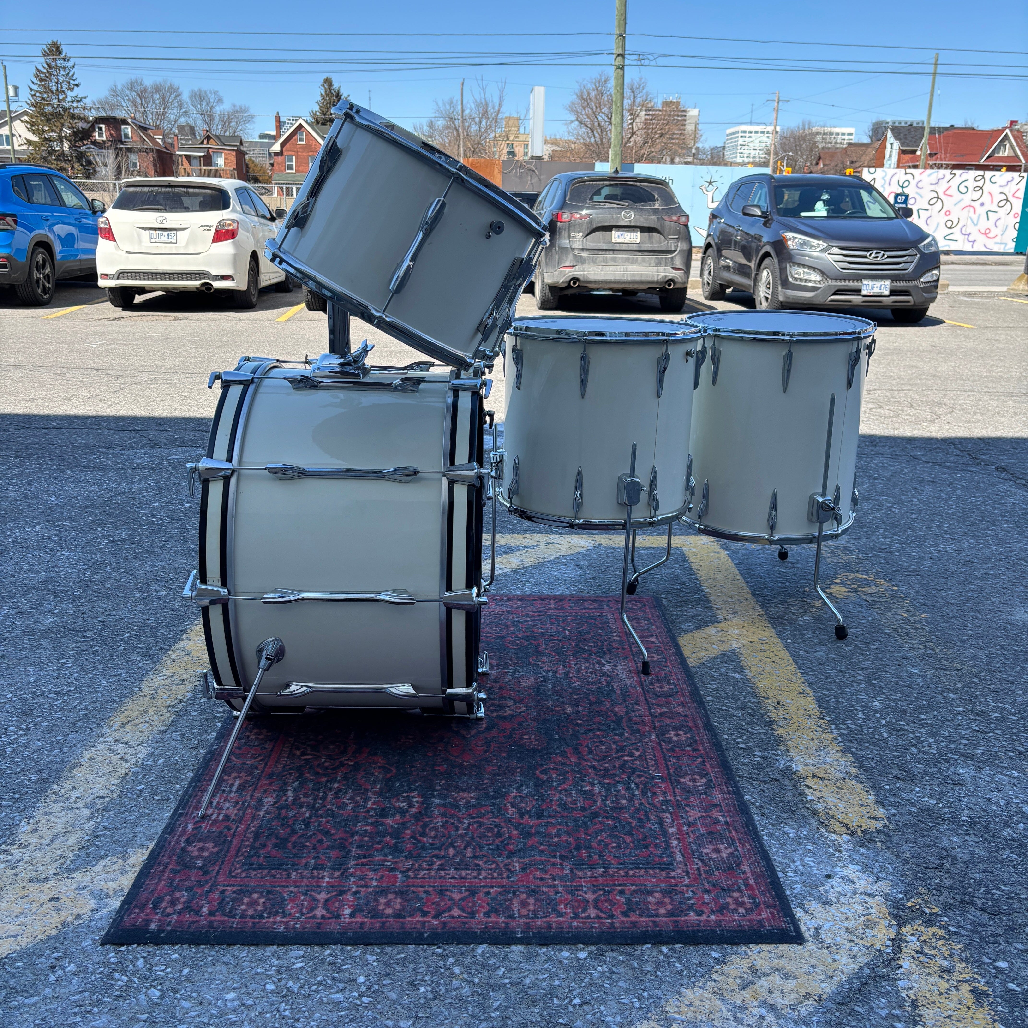 Premier Mid 70's 24/13/14/16/16 CONSIGNMENT DRUM KIT Premier 