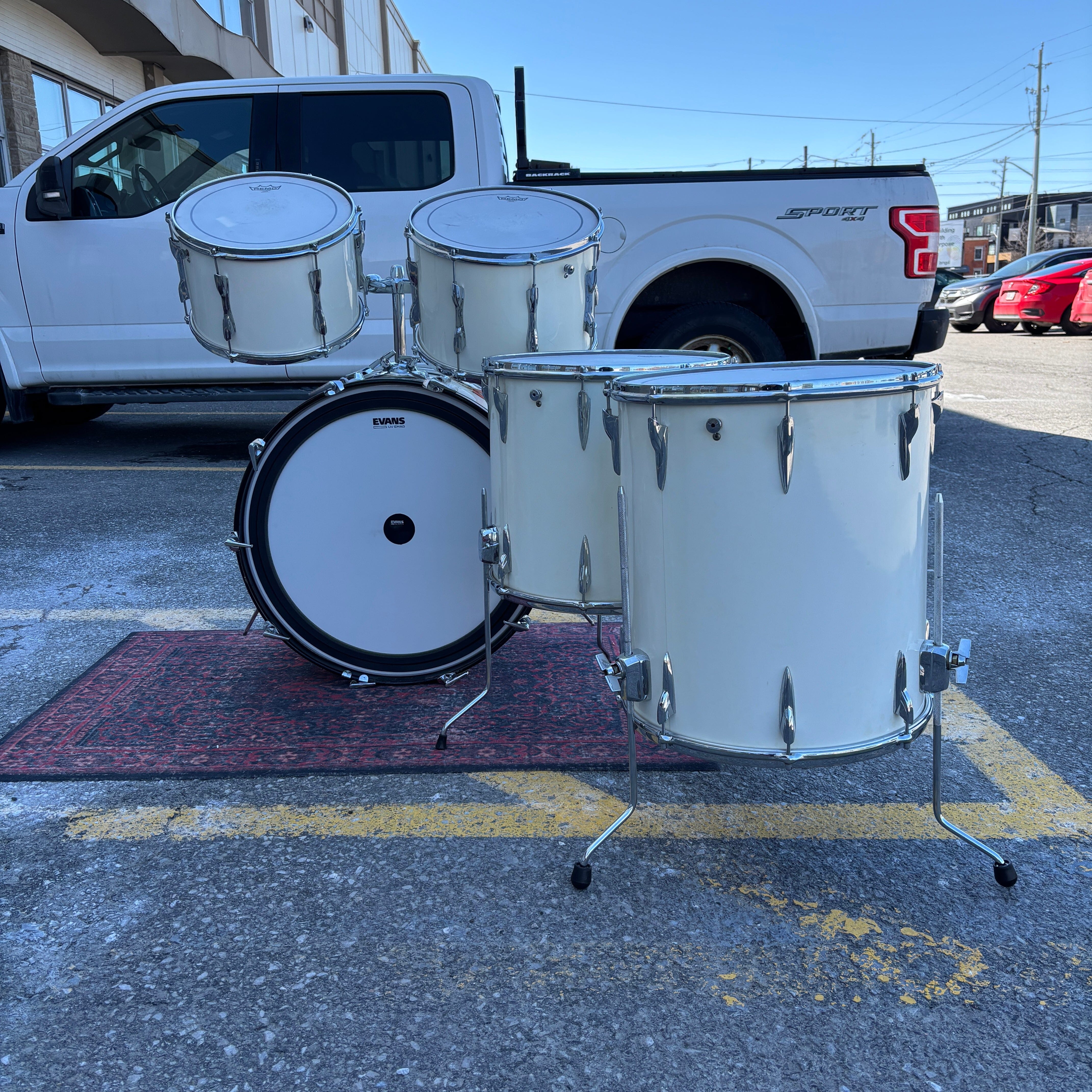 Premier Mid 70's 24/13/14/16/16 CONSIGNMENT DRUM KIT Premier 