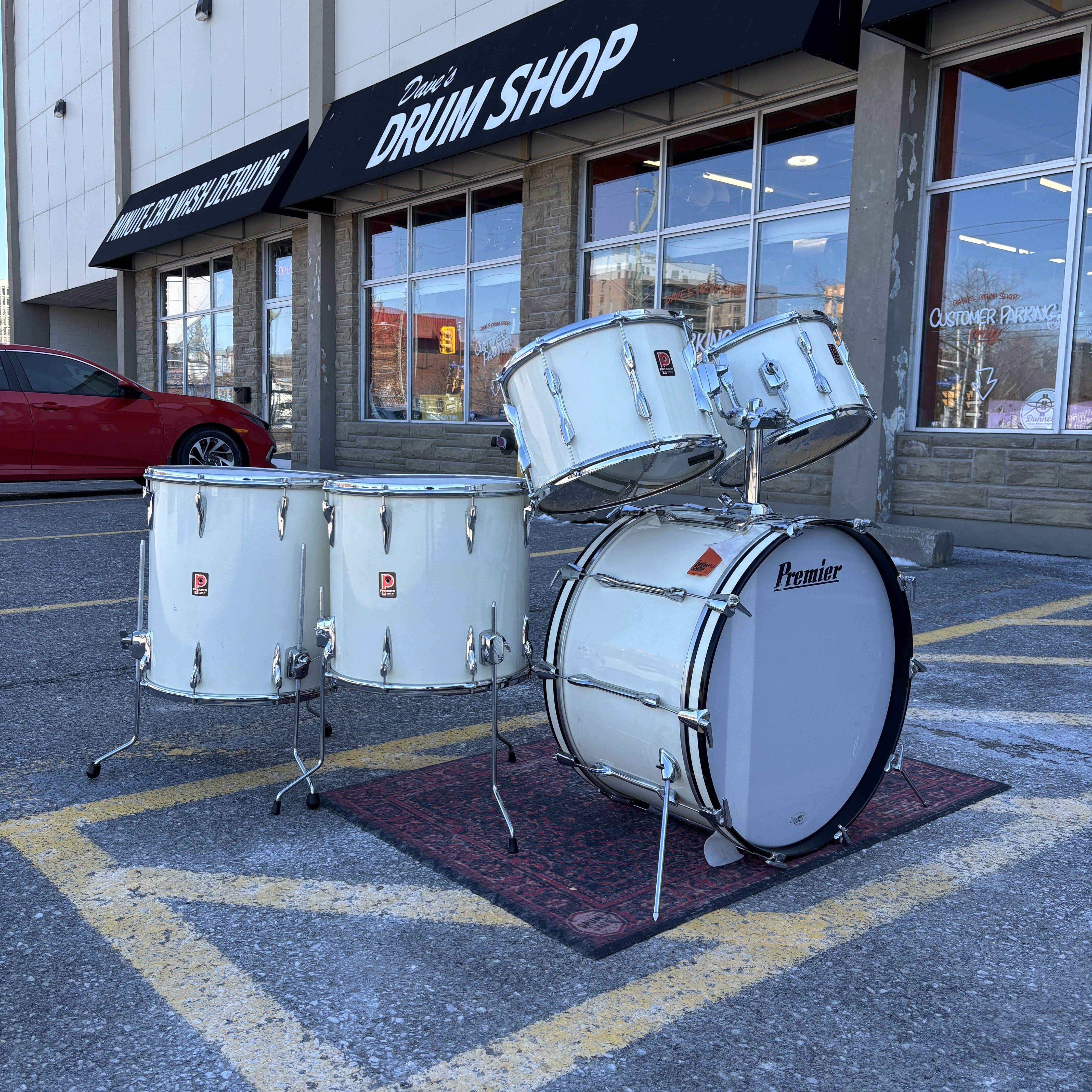Premier Mid 70's 24/13/14/16/16 CONSIGNMENT DRUM KIT Premier 