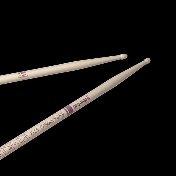 ProMark Eloy Casagrande Drum Sticks, Raw Hickory (TXECW) DRUM STICKS Promark 
