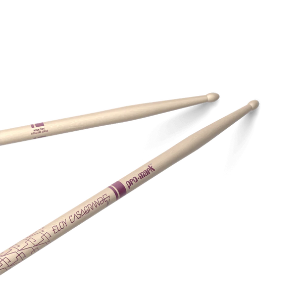 ProMark Eloy Casagrande Drum Sticks, Raw Hickory (TXECW) DRUM STICKS Promark 