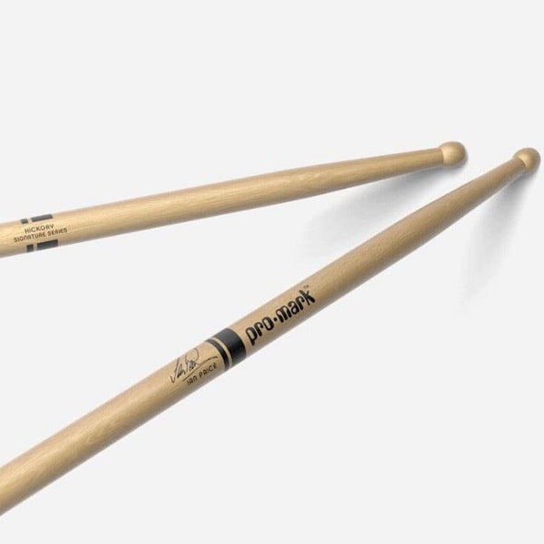 ProMark Ian Paice Drum Stick, Lacquered Hickory, Wood Tip (TX808LW) DRUM STICKS Promark 