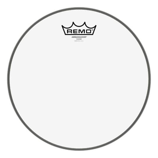 REMO 10" Clear Ambassador Drum Head (BA-0310-00) DRUM SKINS Remo 