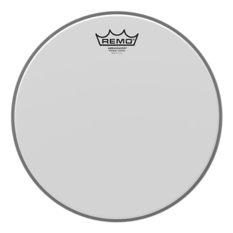 REMO 12" Ambassador Vintage Coated Drum Head (VA-0112-00) DRUM SKINS Remo 
