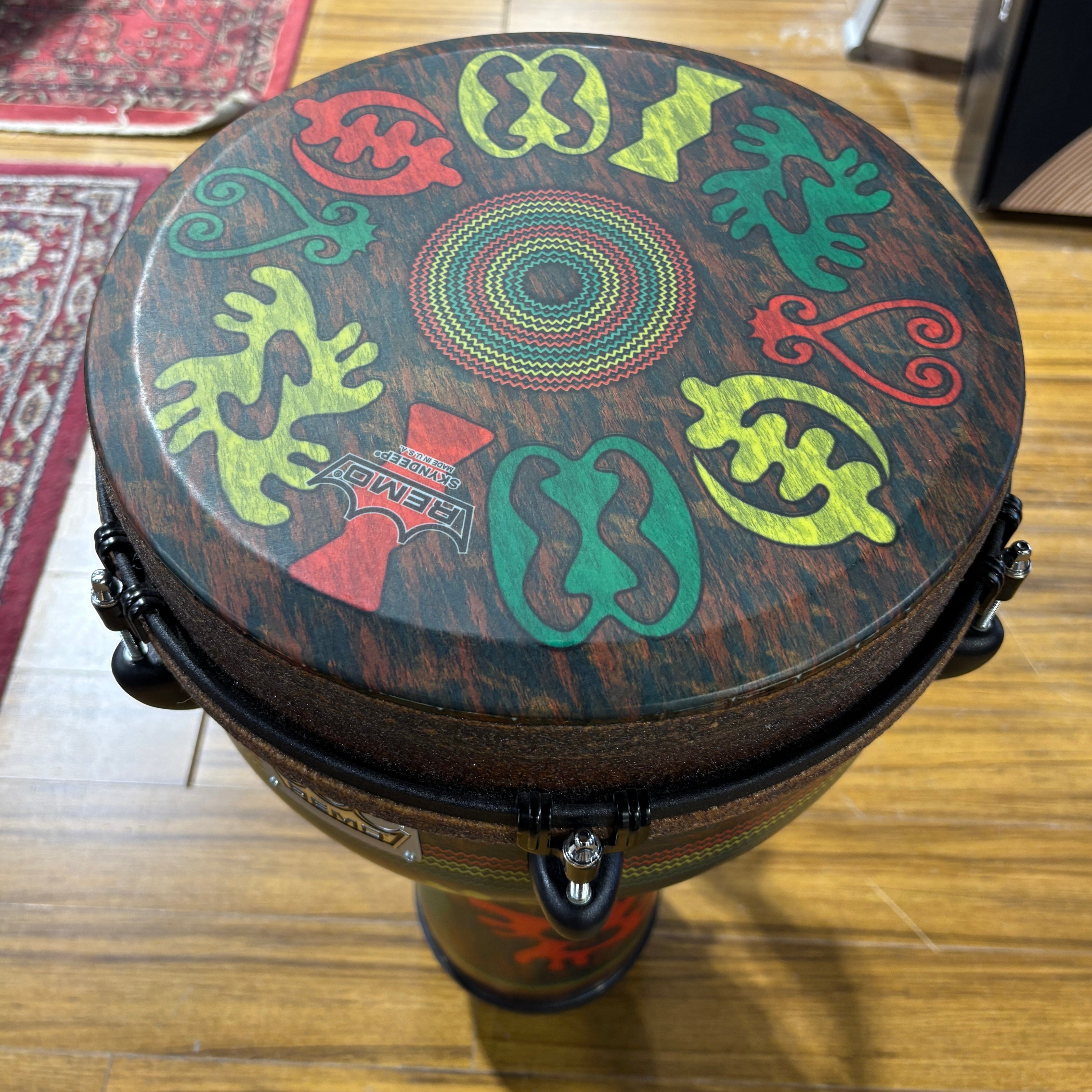 Remo Fabric Djembe 12インチ プリチューンドSkyndeep Remo 12