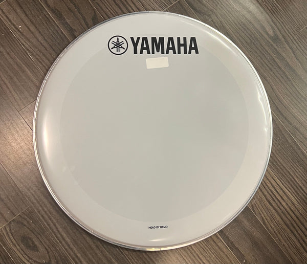 Remo 22" Bass Drum Head, w/ Yamaha Logo DRUM SKINS Remo 