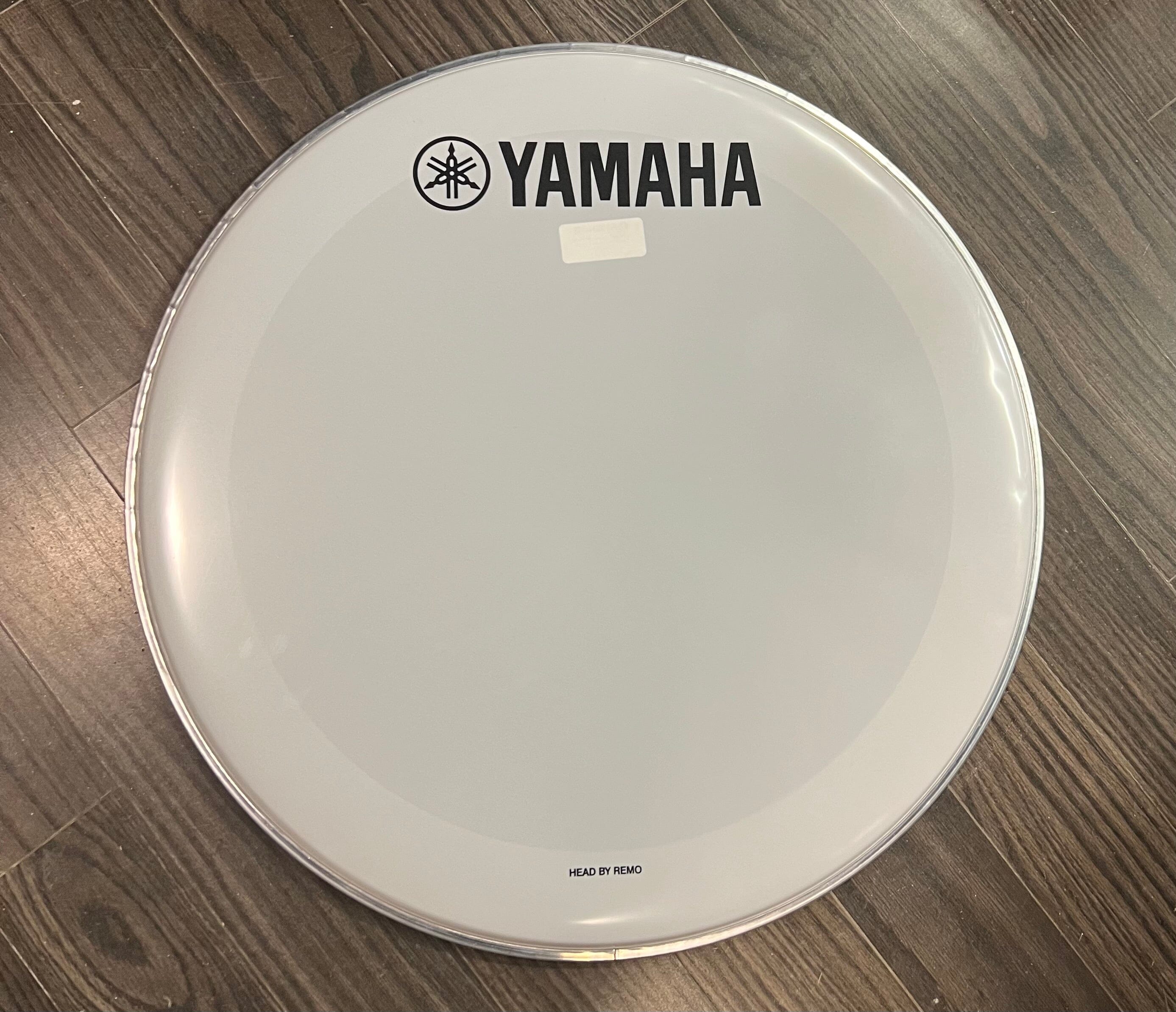 Remo 22" Bass Drum Head, w/ Yamaha Logo DRUM SKINS Remo 