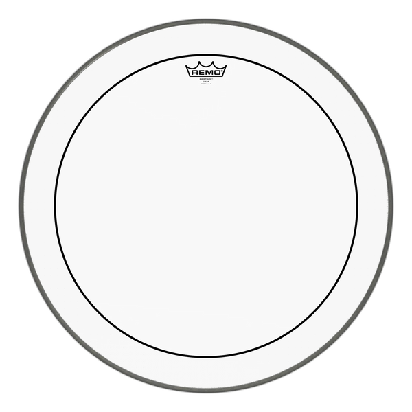 Remo 22" Pinstripe Clear Bass Drum Head (PS-1322-00) DRUM SKINS Remo 