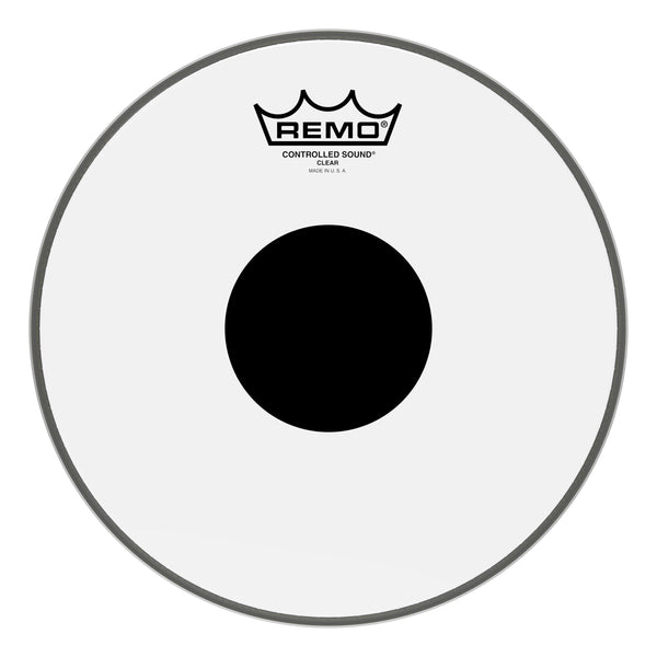 Remo 6" Controlled Sound Clear Black Dot Drum Head CS-0306-10 DRUM SKINS Remo 