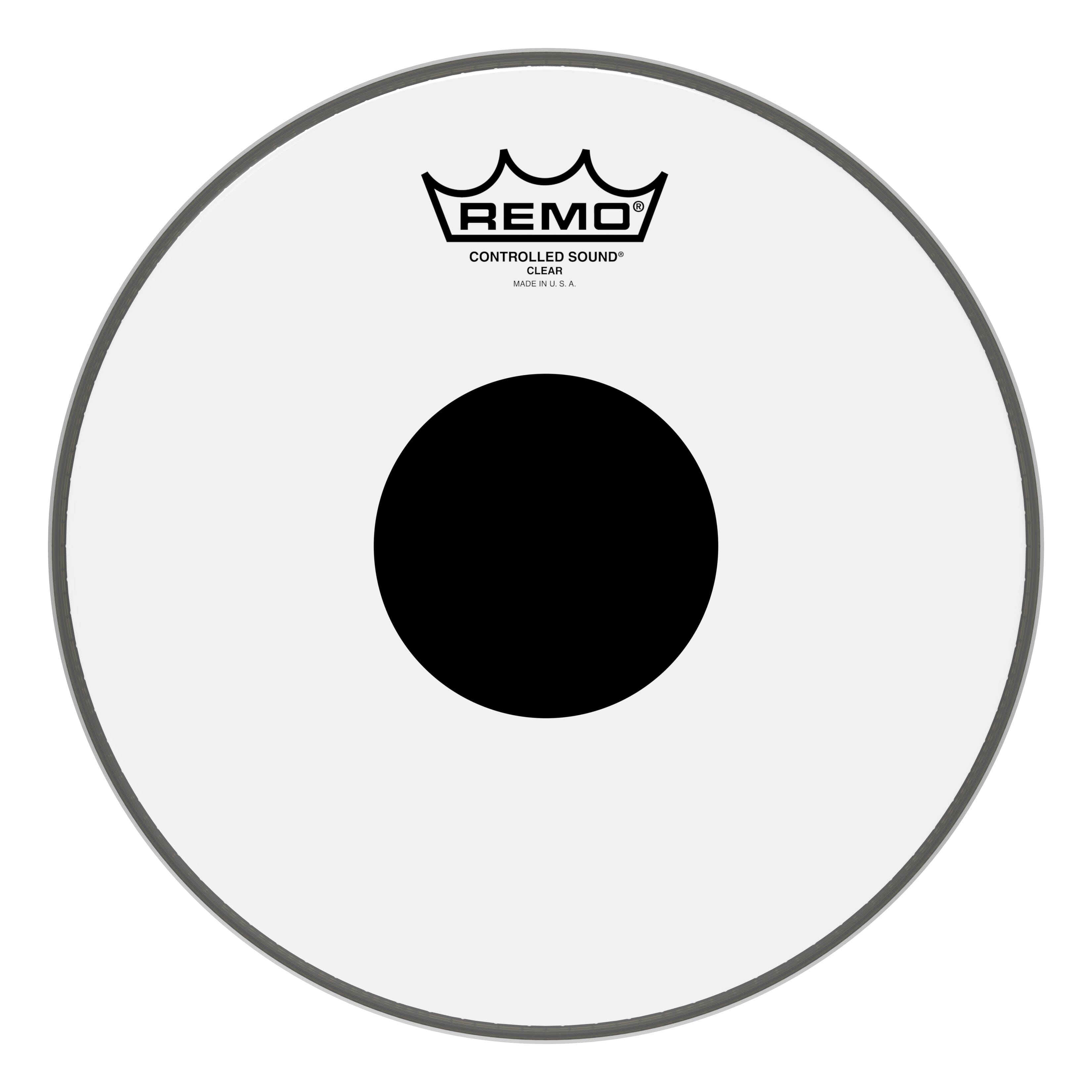 Remo 6" Controlled Sound Clear Black Dot Drum Head CS-0306-10 DRUM SKINS Remo 