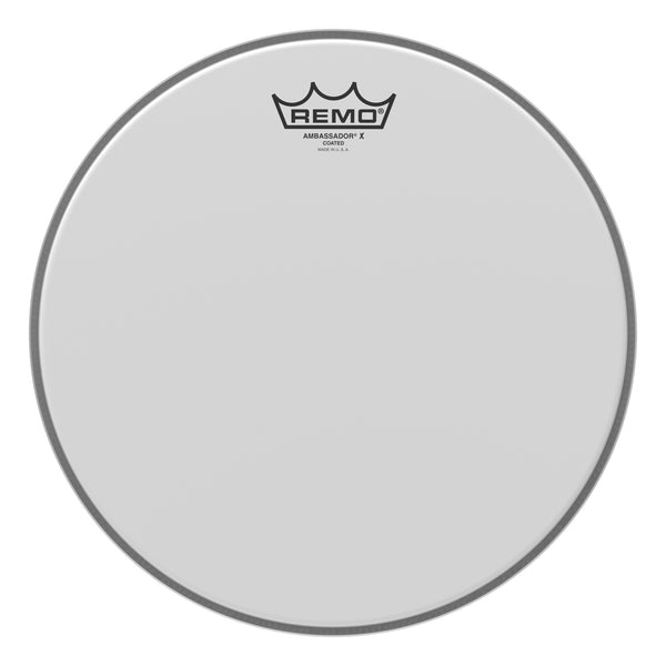 Remo Ambassador X Coated Drumhead, 12" (AX-0112-00) DRUM SKINS Remo 