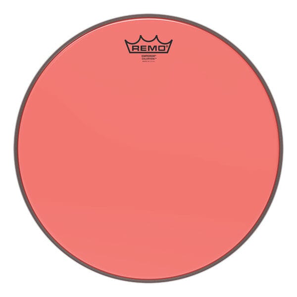 Remo Emperor Colortone Drum Head 13" , Red (BE-0313-CT-RD) DRUM SKINS Remo 
