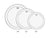 Remo Encore Tom Pack, Pinstripe Clear 10, 12, 14 (EN-P024-PP) DRUM SKINS Remo 