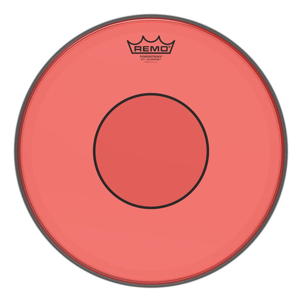 Remo Powerstroke 77 Colortone Snare Head 13" - Red (P7-0313-CT-RD) DRUM SKINS Remo 