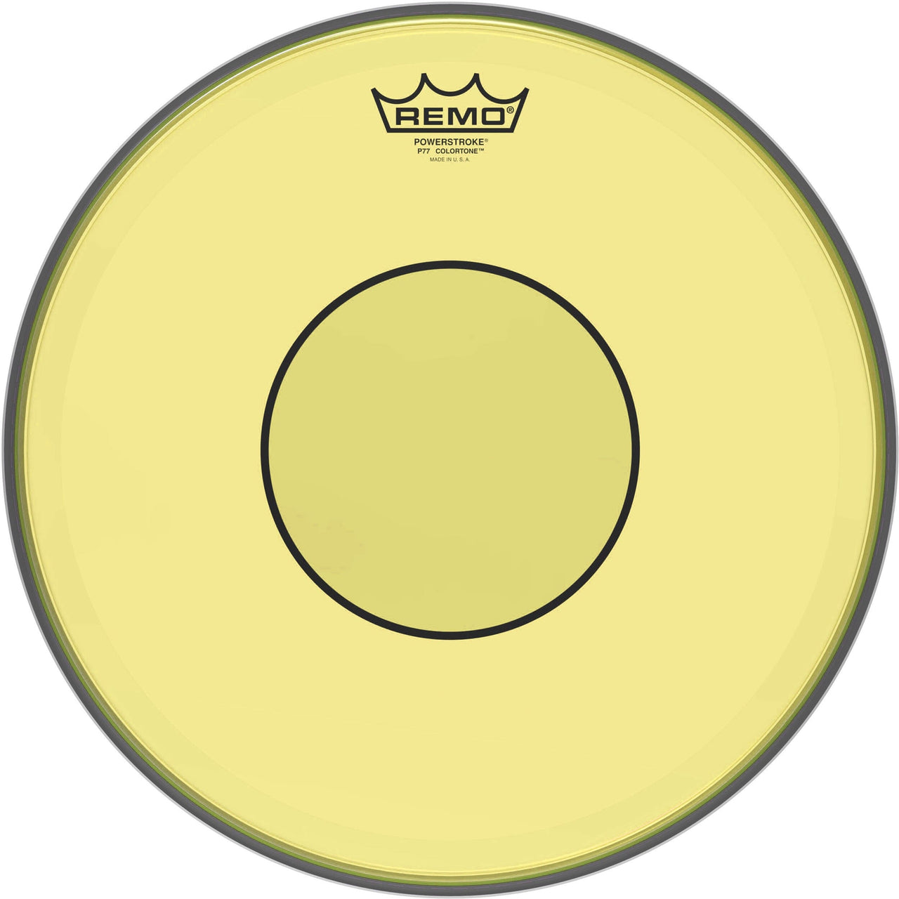 Remo Powerstroke 77 Colortone Snare Head 13" - Yellow (P7-0313-CT-YE) DRUM SKINS Remo 