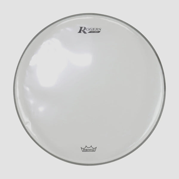 Rogers 14" Hazy Snare Side Drum Head w/ Logo (RSSH14A) DRUM SKINS Rogers 
