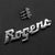 ROGERS Script Logo Badge (5SLOGO) NEW DRUM ACCESSORIES Rogers 
