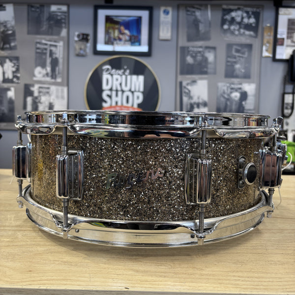 Rogers Tower Snare 5 x 14 Cleveland Re-Wrap USED SNARE DRUMS Rogers 