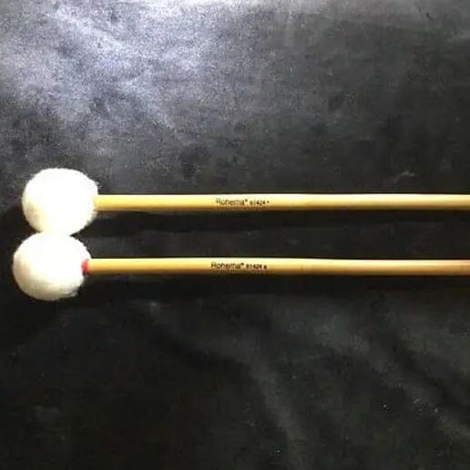 Rohema Percussion Tonkin Series Bamboo Timpani Mallets, Soft (61424 S) Percussion Mallets Rohema 