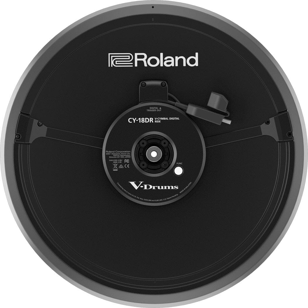Roland 18" V-Cymbal Ride Pad (CY-18DR) Cymbals Roland 