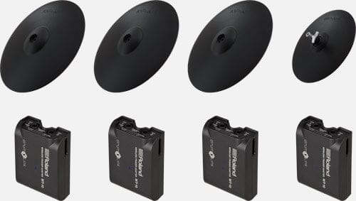 Roland Cymbal Pack for DWe Acoustic-Electronic Wireless Convertible Drum Sets New Electronics Roland 