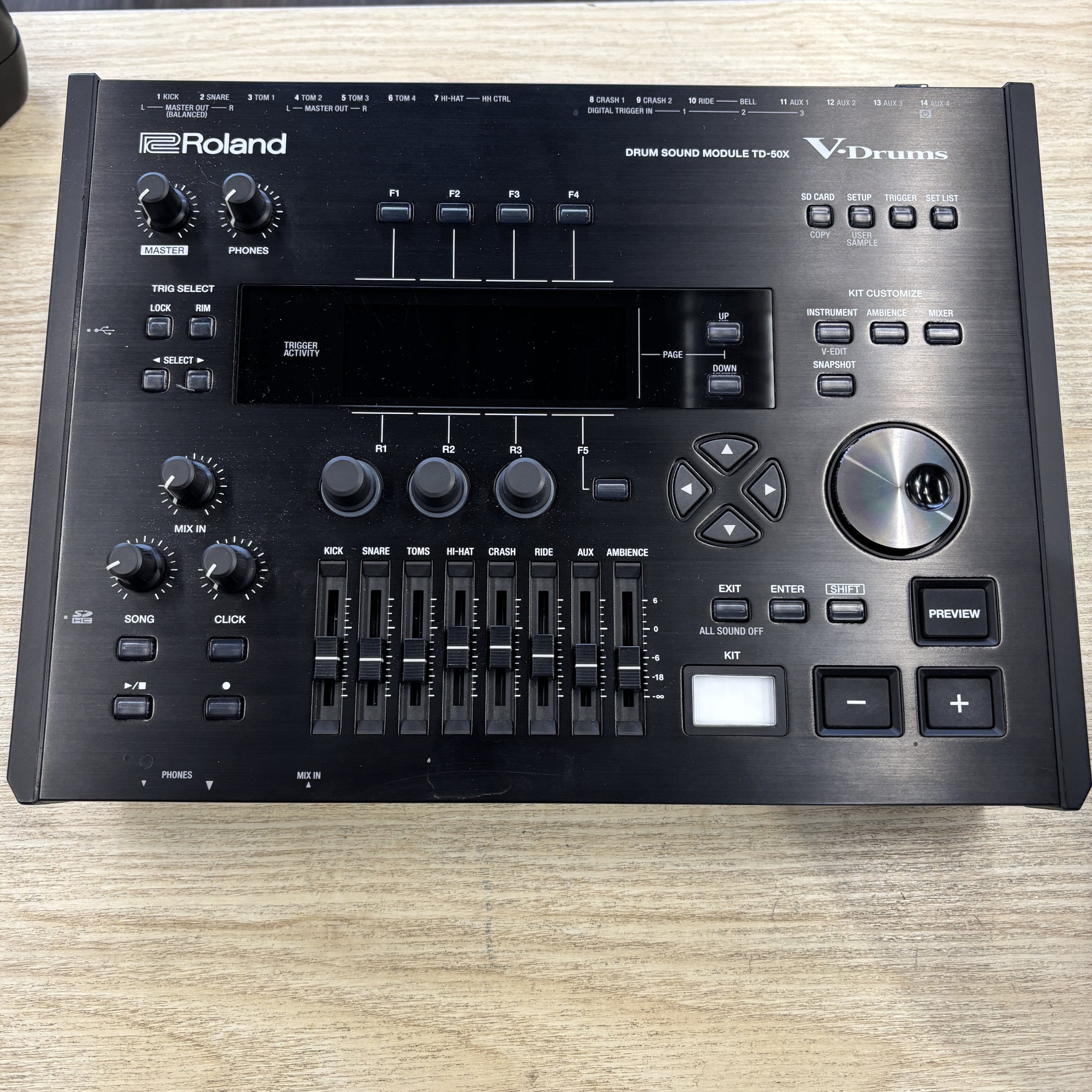 Roland TD-50X module w/ac and Manual CONSIGNMENT OTHER Roland 