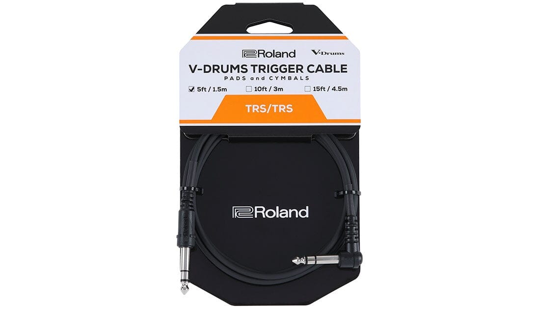 Roland V-Drums Trigger Cable, 5ft (PCS-5-TRA) New Electronics Roland 