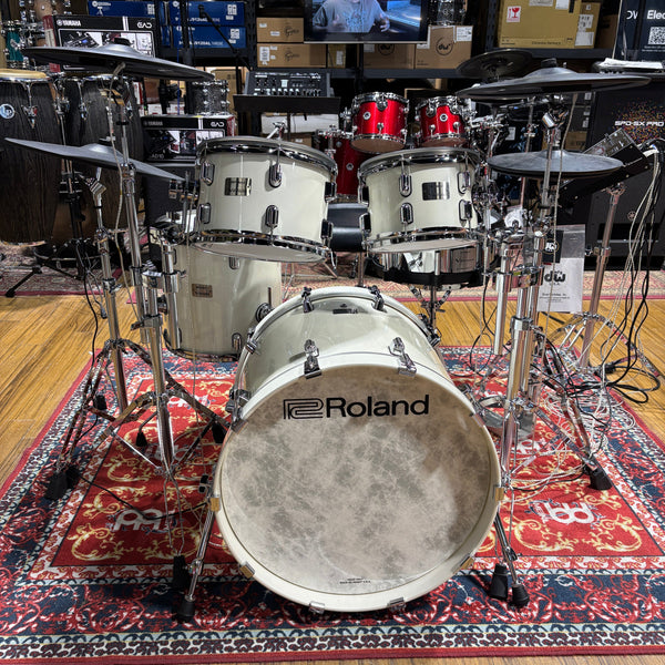 Roland VAD706 - TD50X Polished White (USED) New Electronics Roland 