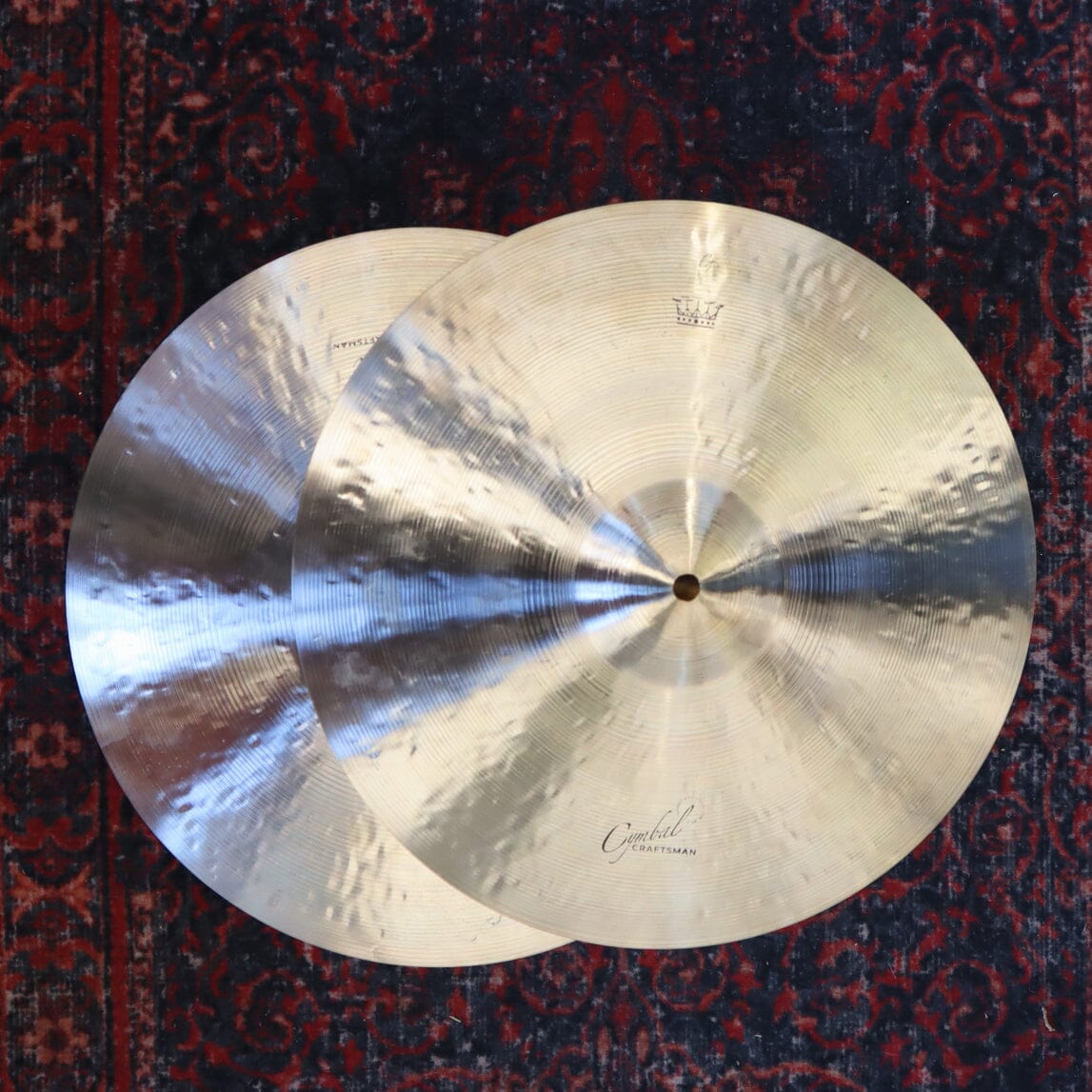 Royal Cymbals 14" Hand Hammered Hi Hat Tribute Set#2 Cymbals Royal Cymbals 