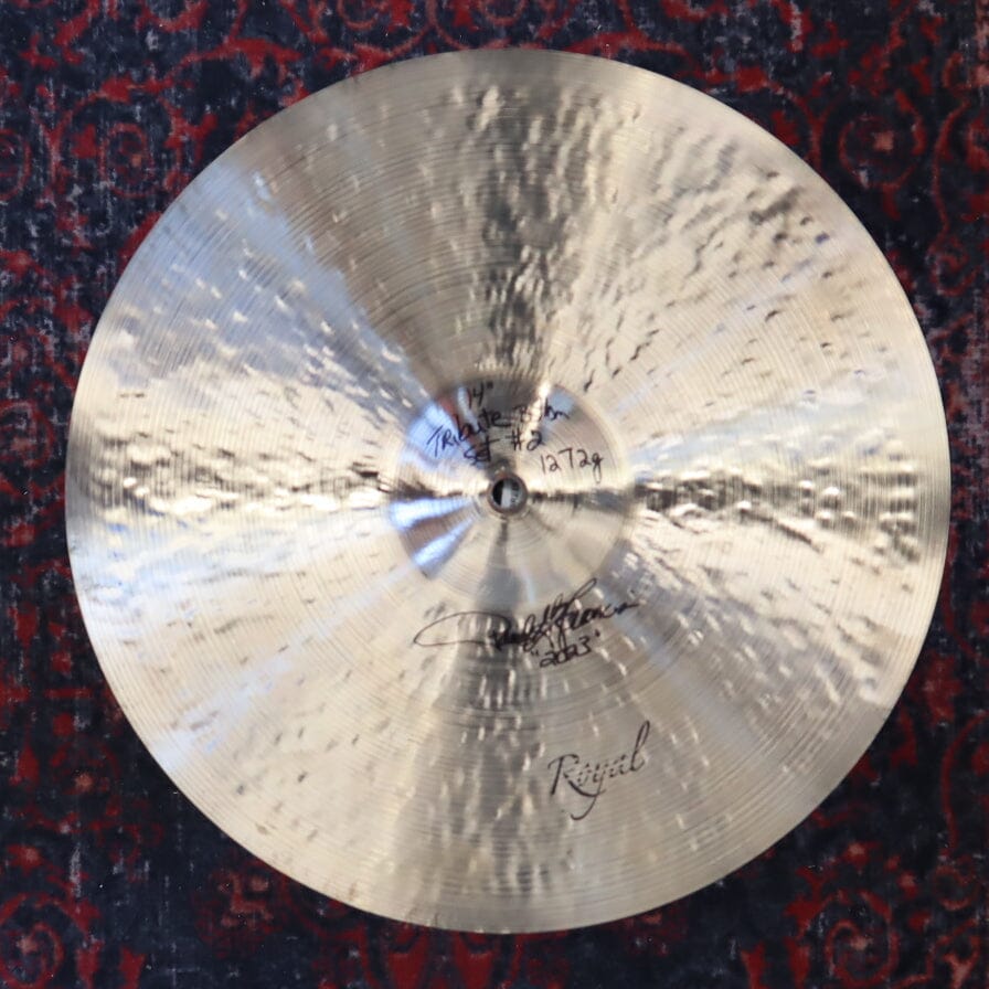 Royal Cymbals 14" Hand Hammered Hi Hat Tribute Set#2 Cymbals Royal Cymbals 