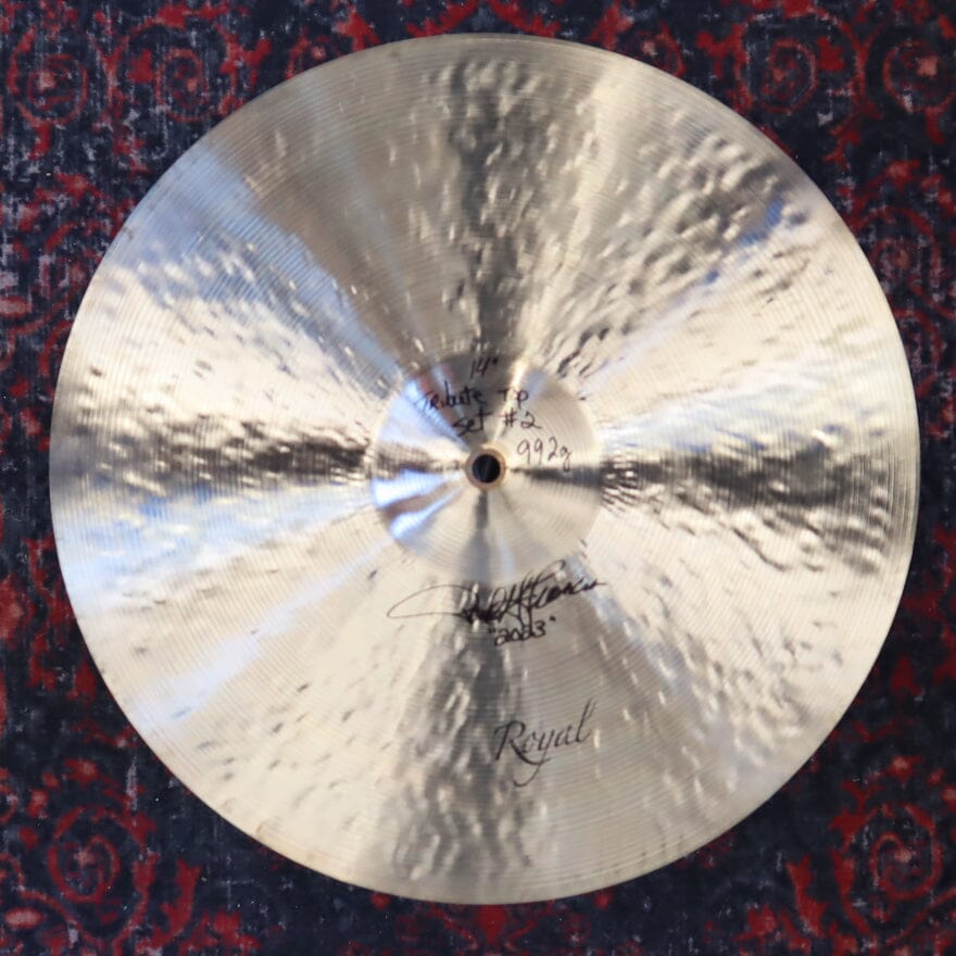 Royal Cymbals 14" Hand Hammered Hi Hat Tribute Set#2 Cymbals Royal Cymbals 