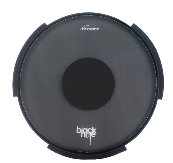 RTom 20" Black Hole Mesh Head V2 (BLKHOL20V2) DRUM SKINS Rtom 