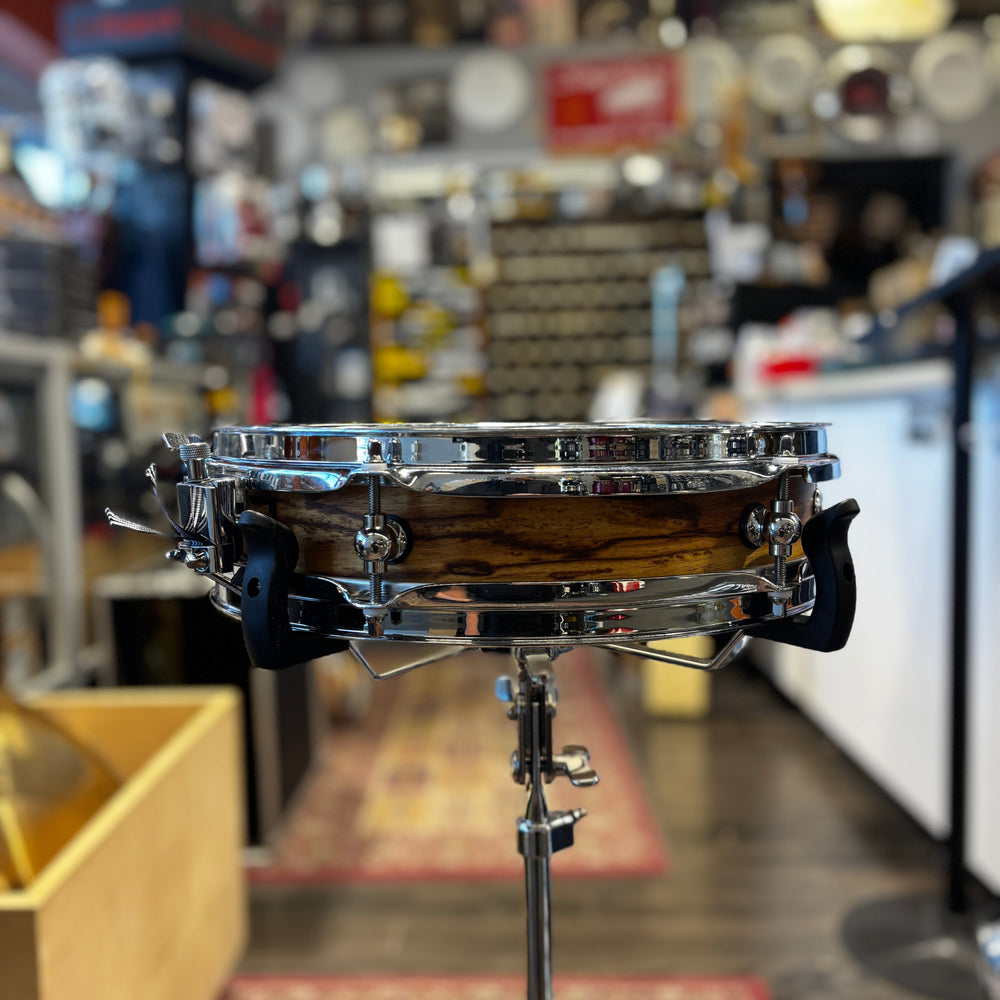 RV Drums Pancake 13" x 3" Piccolo Snare – Natural Wood – Made in Italy – Used CONSIGNMENT DRUM KIT rv 