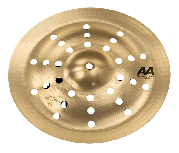 Sabian 12” AA Mini Holy China Cymbal, Brilliant (21216CSB) NEW SABIAN CYMBALS Sabian 