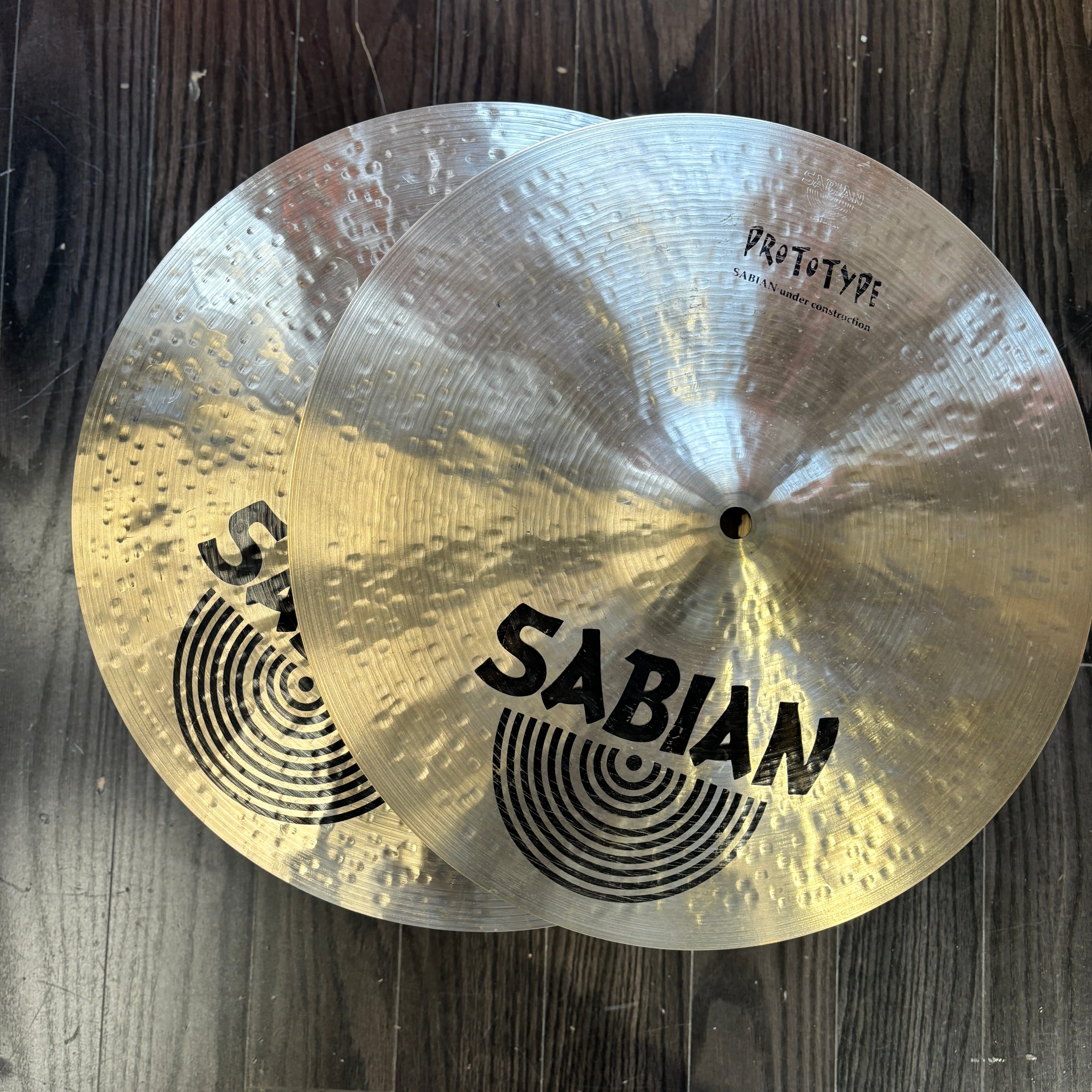 Sabian 14" Artisan Prototype Hi Hats CONSIGNMENT CYMBALS Sabian 