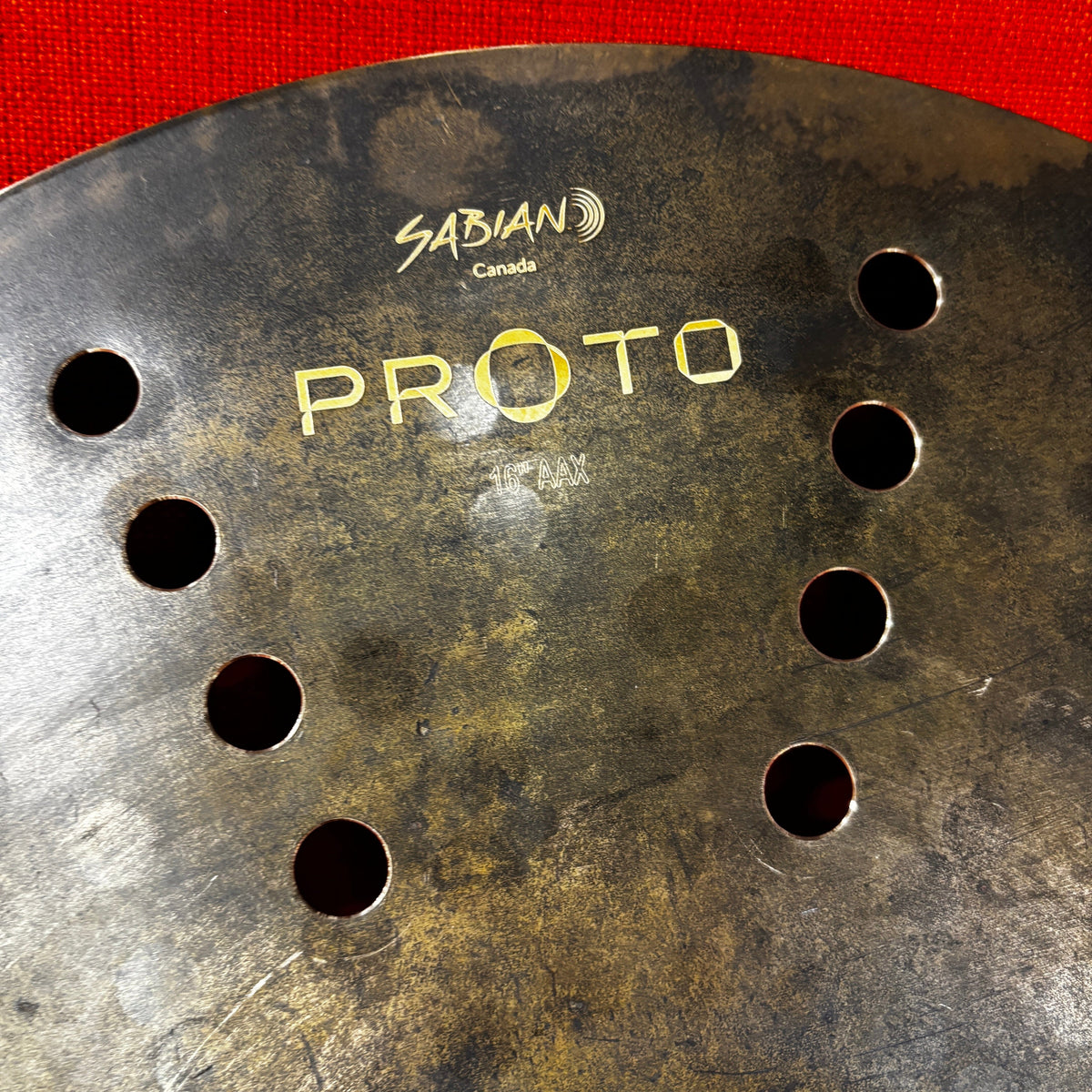 Sabian 16" AAX Prototype Cymbal (ZZP216X) NEW SABIAN CYMBALS Sabian 