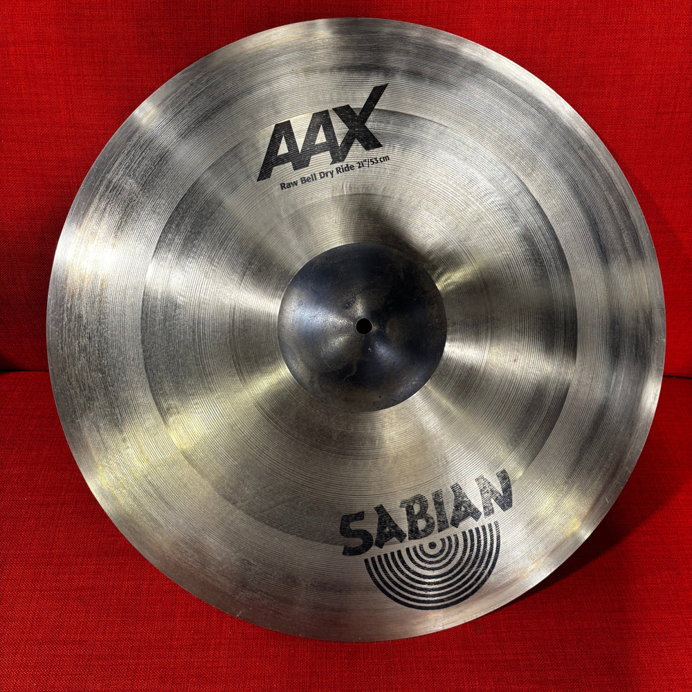 Sabian 21" AAX Raw Bell Dry Ride Cymbal - Used USED SABIAN CYMBAL SABIAN 
