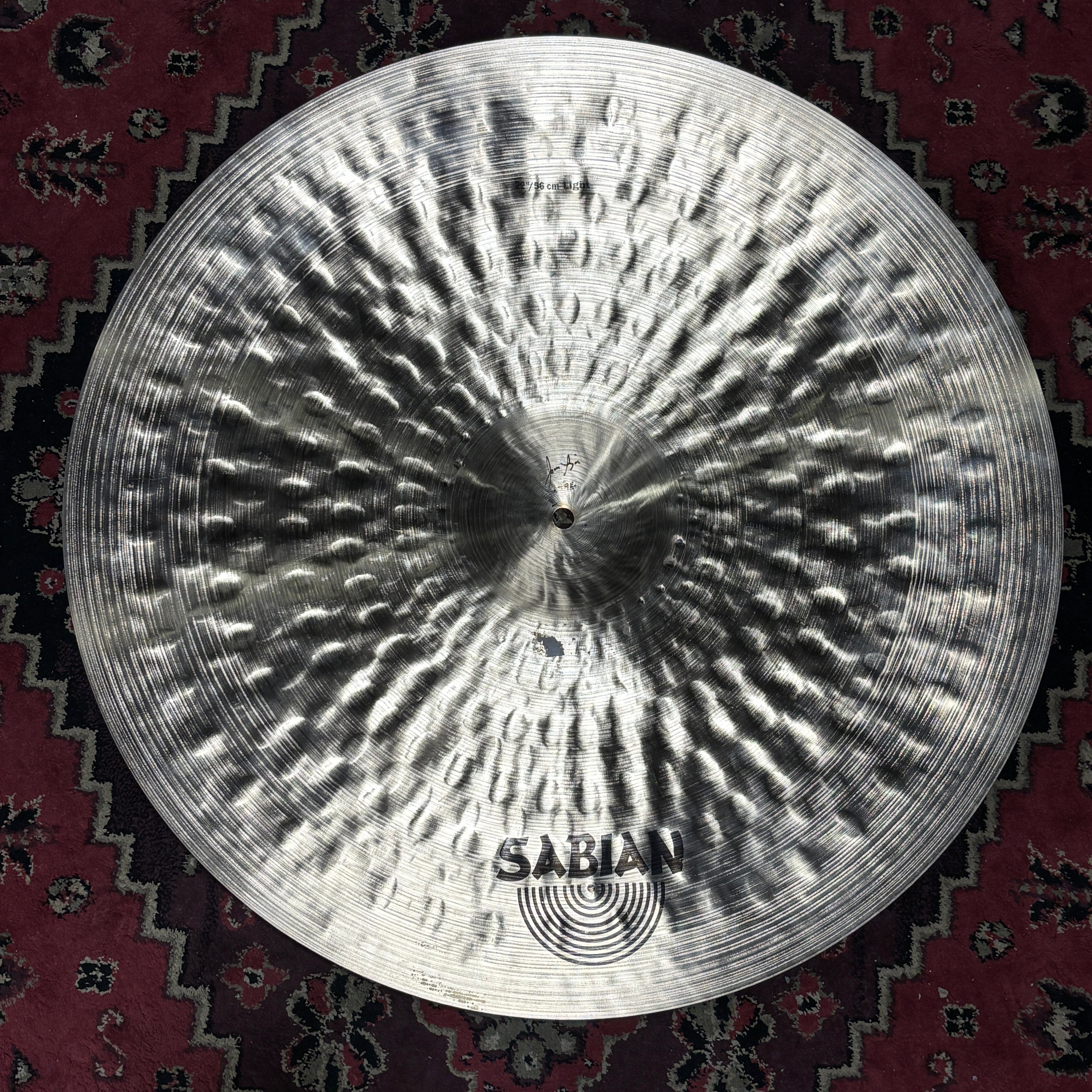 Sabian 22" Artisan Ride Light 2605gr CONSIGNMENT CYMBALS Sabian 